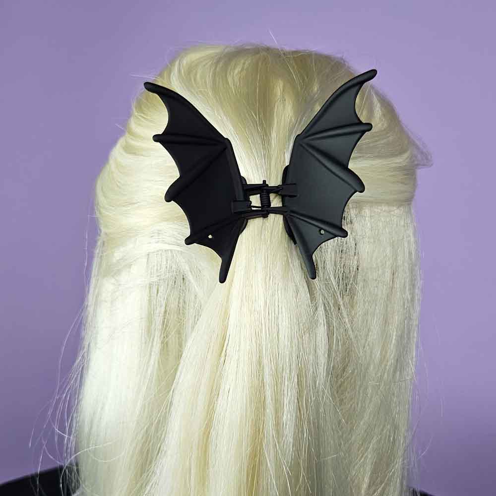 Attitude Hair Dye - Bat Wings Haarclip - Zwart